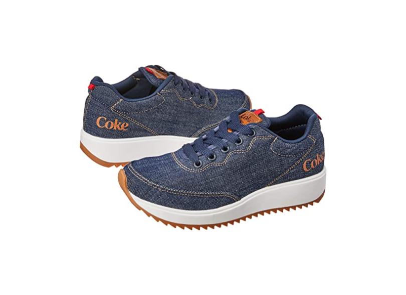 Tênis Coca-Cola Feminino Casual Oakland