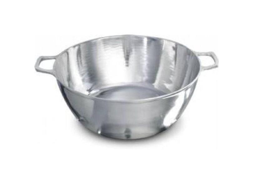 Tacho Aluminio Polido Fundido Hotel Grande Nº70 Cm 70Litros