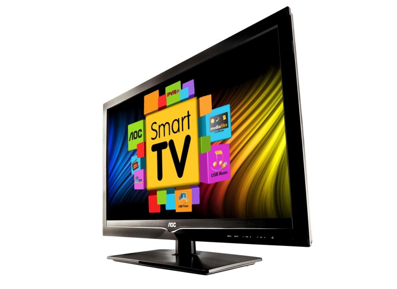 TV LED 32" Internet AOC 3 HDMI Conversor Digital Integrado LE32D5520