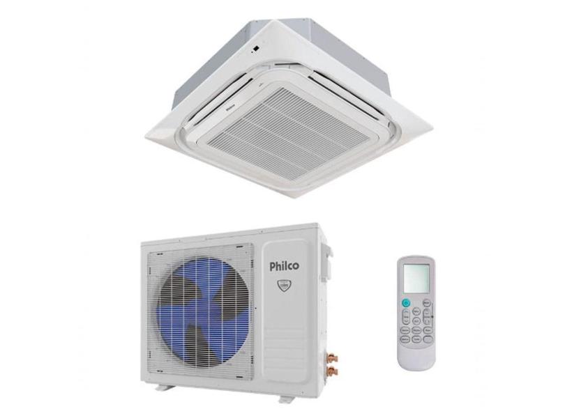 Ar Condicionado Split Cassete 4 Vias Philco Eco Inverter 24.000 Btus Frio 220v