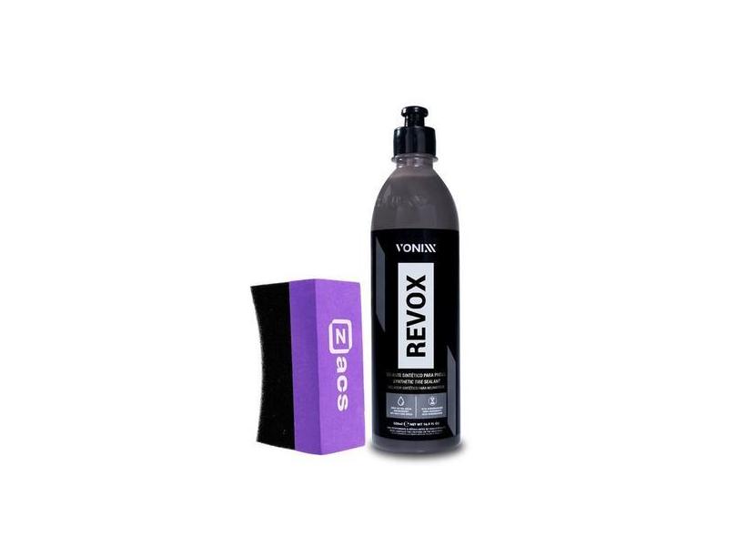 Kit Estético Vonixx Pneu Pretinho Revox +Aplicador Para Pneu - Vonixx