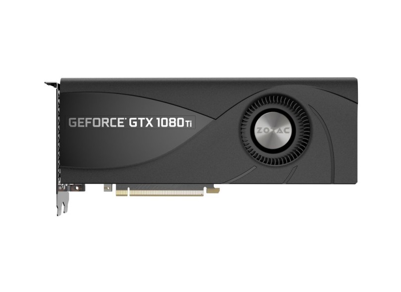 Placa de Video NVIDIA GeForce GTX 1080 Ti 11 GB GDDR5X 352 Bits Zotac ZT-P10810B-10P