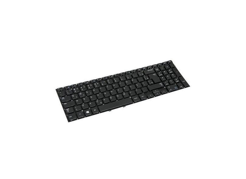 Teclado para Notebook bringIT compatível com Samsung M50SN ABNT2, Pret