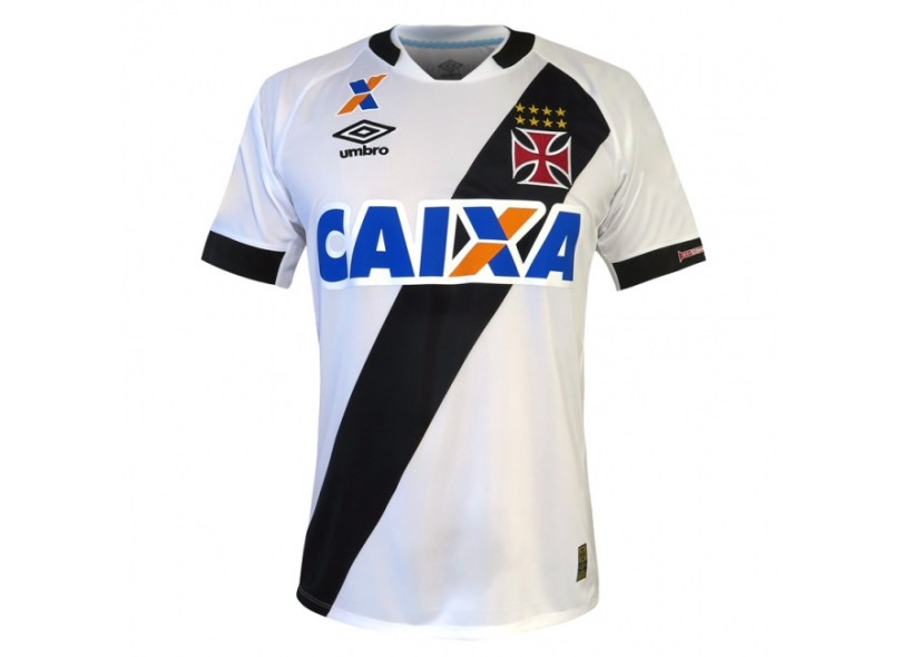 Camisa Jogo Vasco II 2015 com número Umbro