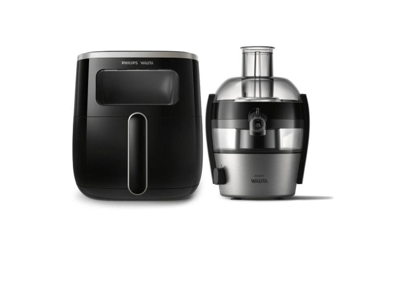 Fritadeira Airfryer Com Visor + Centrífuga Philips Walita