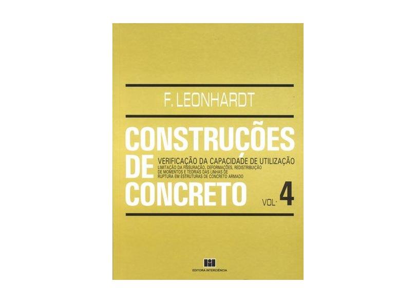 Construções de Concreto - Volume 4 - Capa Comum - 9788571932838