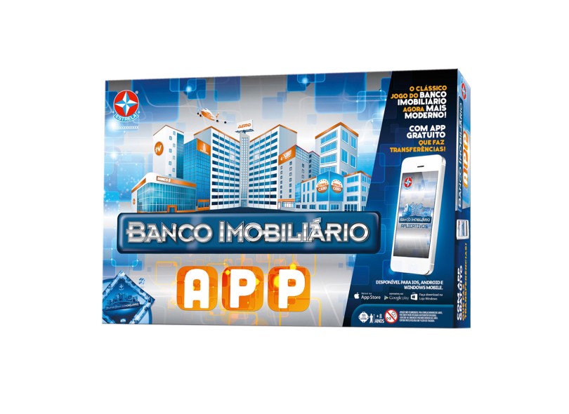 Jogo de Tabuleiro - Banco Imobiliário Brasil - Estrela