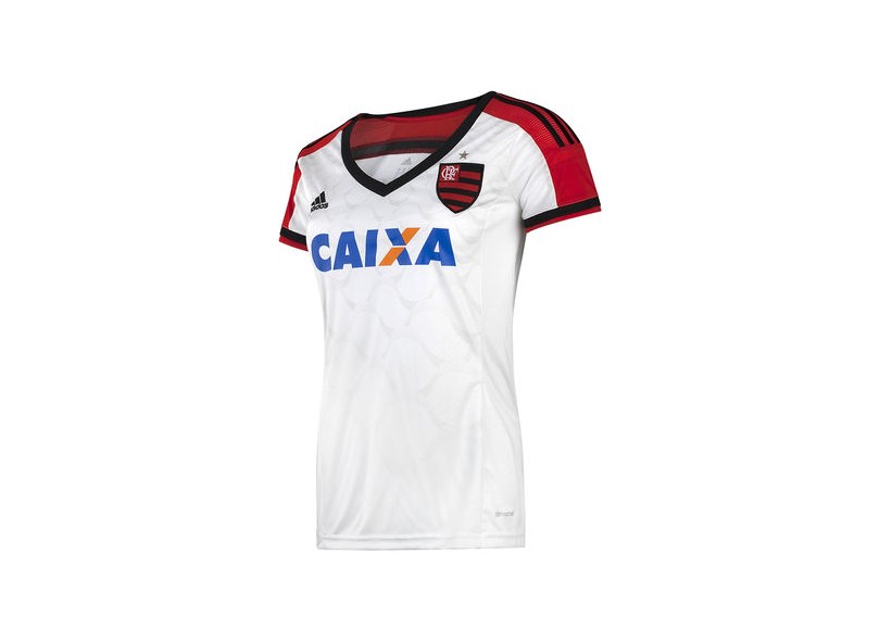 Camisa Jogo Flamengo II 2014 Feminina s/nº Adidas
