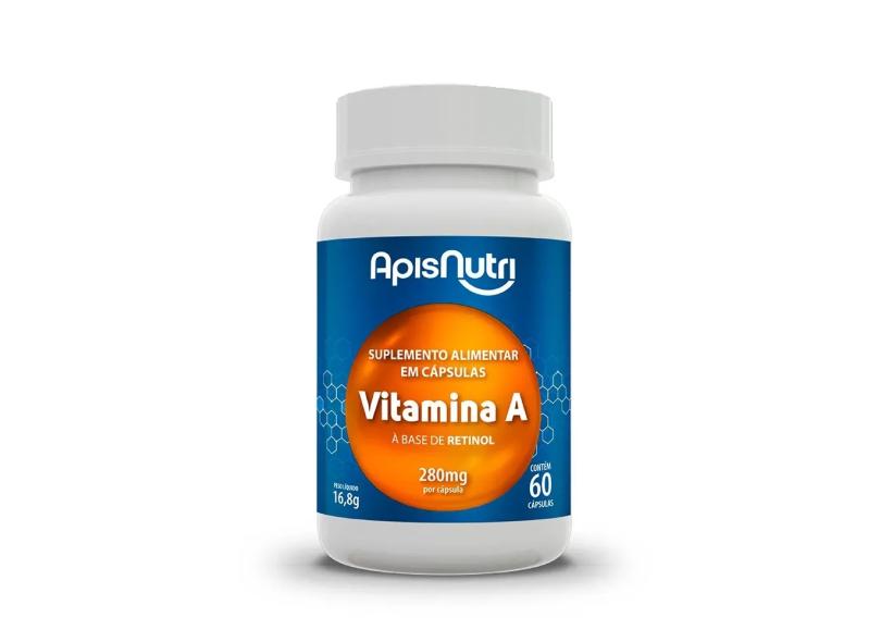 Suplemento de vitamina A - 60 capsulas - DNA VERDE