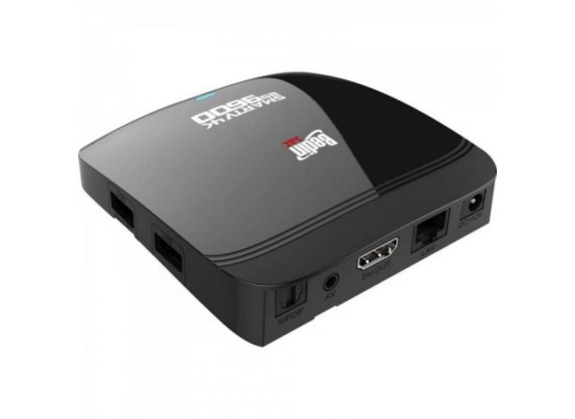 Smart TV Box Bs9600 BedinSat 8 GB Android TV USB BedinSat