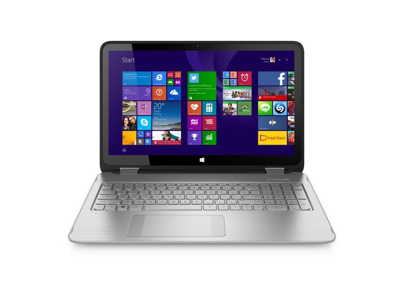 Ultrabook Conversível HP Envy x360 Intel Core i7 7500U 16 GB de RAM 1024 GB Híbrido 500.0 GB 15.6 " Touchscreen Windows 10 Envy x360