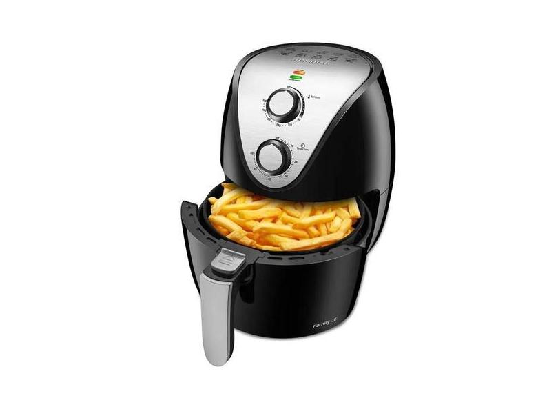 Fritadeira Elétrica Air Fryer 127V Capacidade De 3,5L Mondial Potência