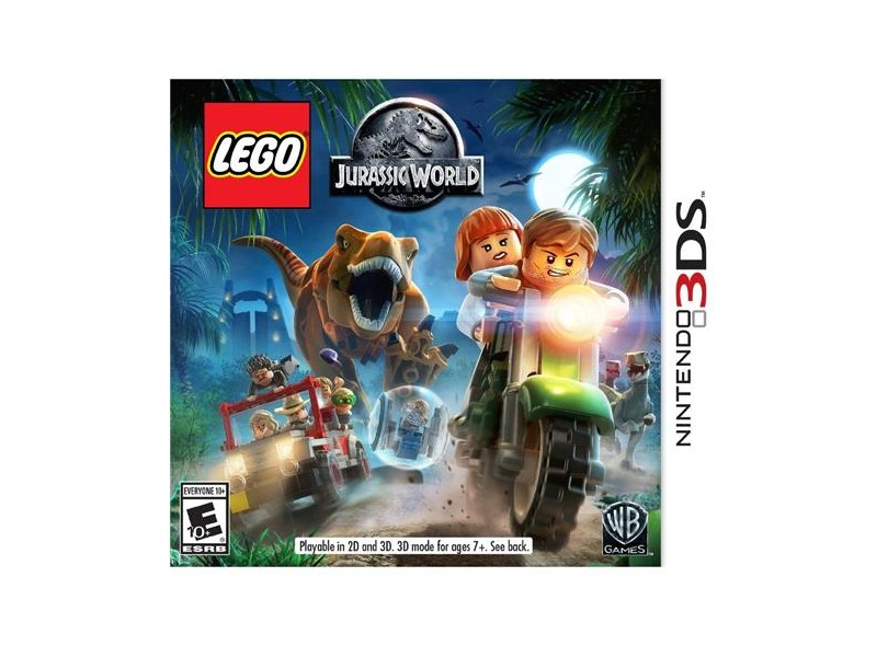 Jogo Lego Jurassic World Warner Bros Nintendo 3DS