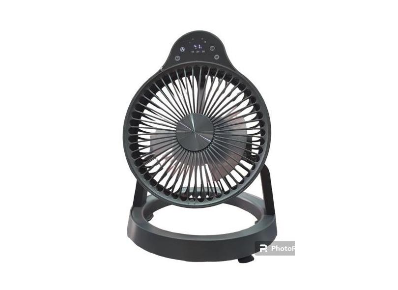 Ventilador  Iluminação  Dobrável  Com Controle  Remoto.Le - 5701