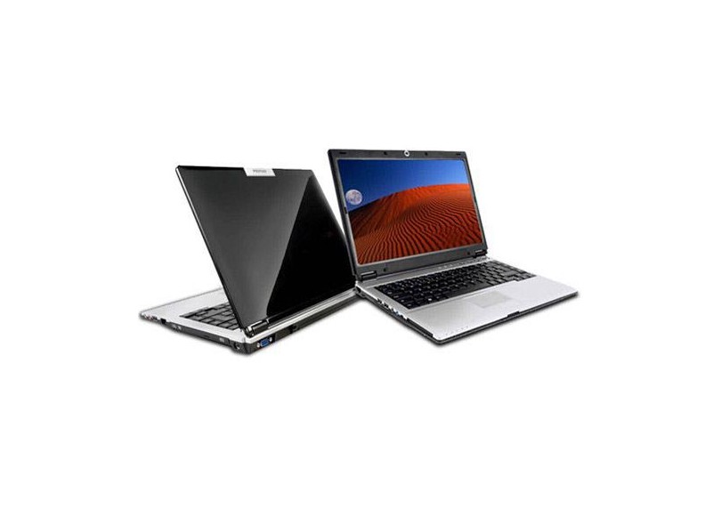 Notebook Positivo 14" 1GB 120GB Intel Core 2 Duo T5450 Windows Vista Basic Z93