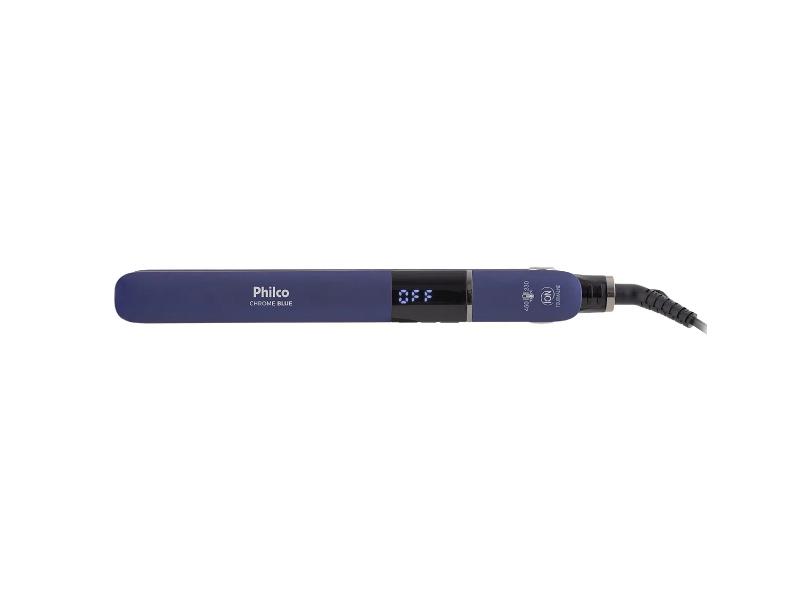 Chapinha/Prancha de Cabelo Philco Titânio Emissão de Íons 230 °C - Chrome PPR10