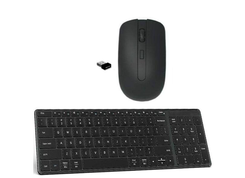 Teclado Mouse Wireless Para Notebook Hp