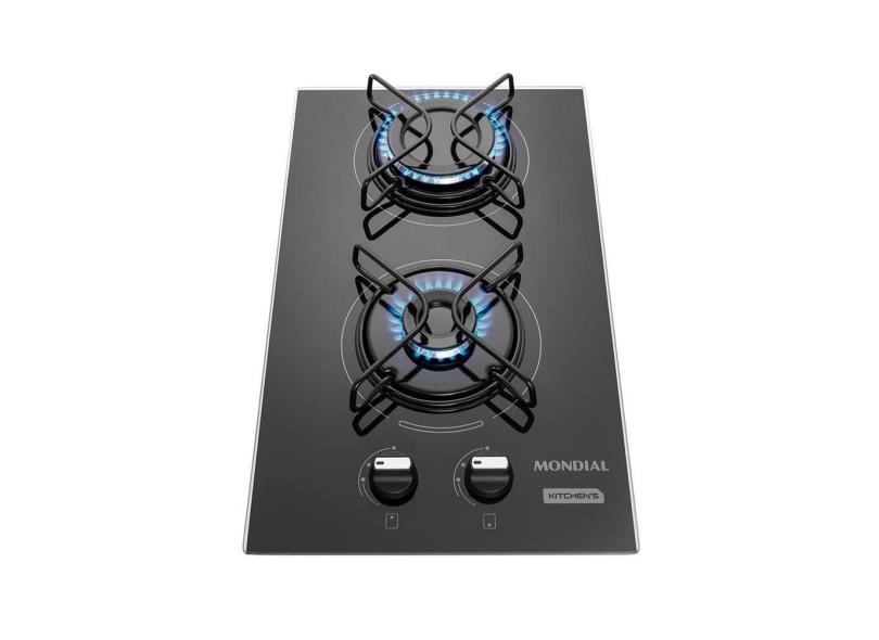 Cooktop à Gás 2 Bocas Mondial CTG-04 Bivolt