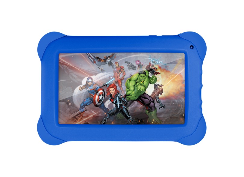 Tablet Multilaser 8.0 GB LCD 7 " Android 4.4 (Kit Kat) Disney Vingadores NB240