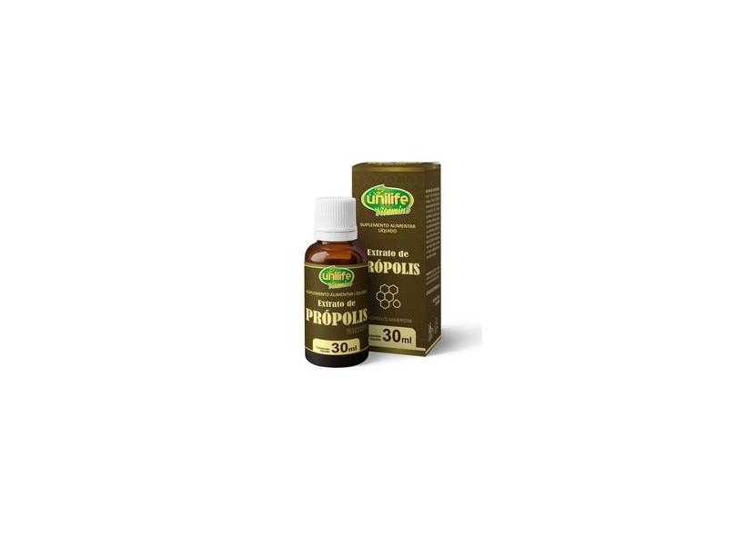 Extrato De Própolis Marrom 30Ml Aumenta Imunidade Unilife