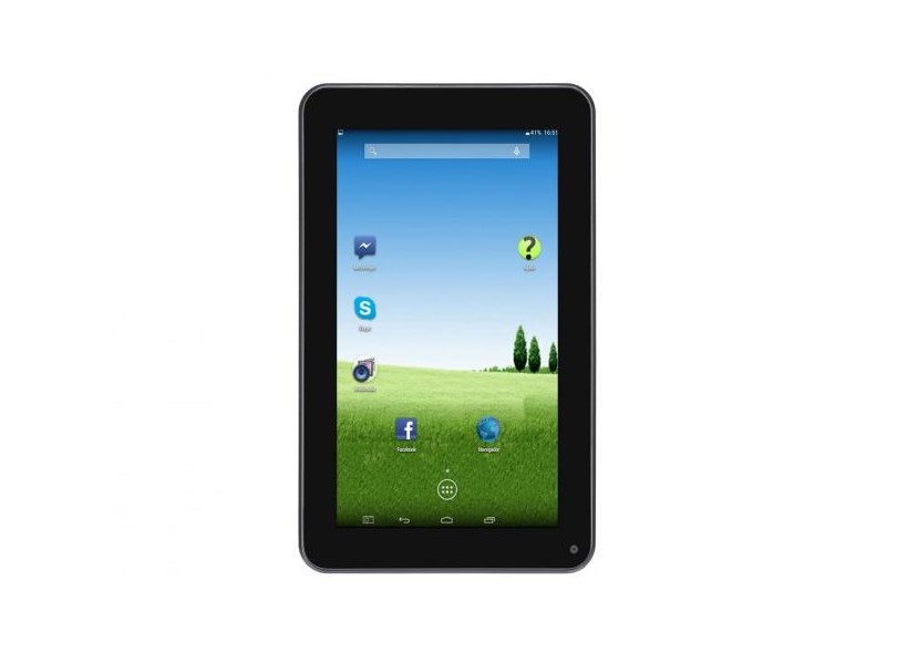 Tablet DL Eletrônicos Flex-S 4.0 GB TFT 7 " Android 4.4 (Kit Kat) TP051BRA