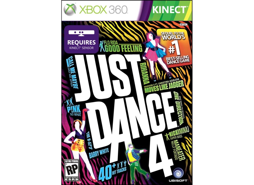 Jogo Just Dance 4 Ubisoft Xbox 360
