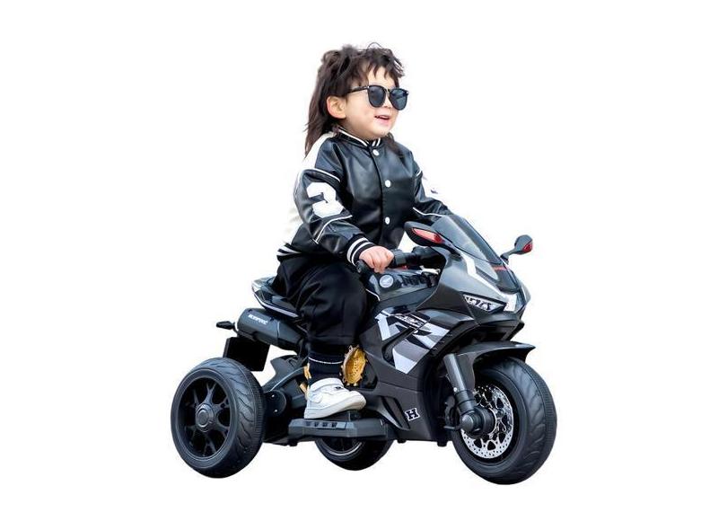 Mini Moto Esportiva Elétrica Infantil Triciclo - HUG BOX