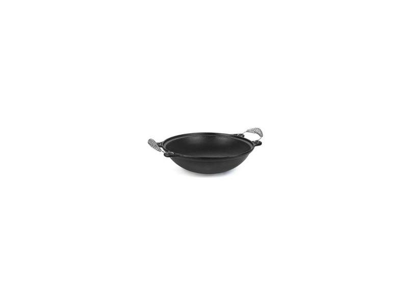 Panela Wok 6 Litros S/tampa Ferro Fundido Panela Mineira