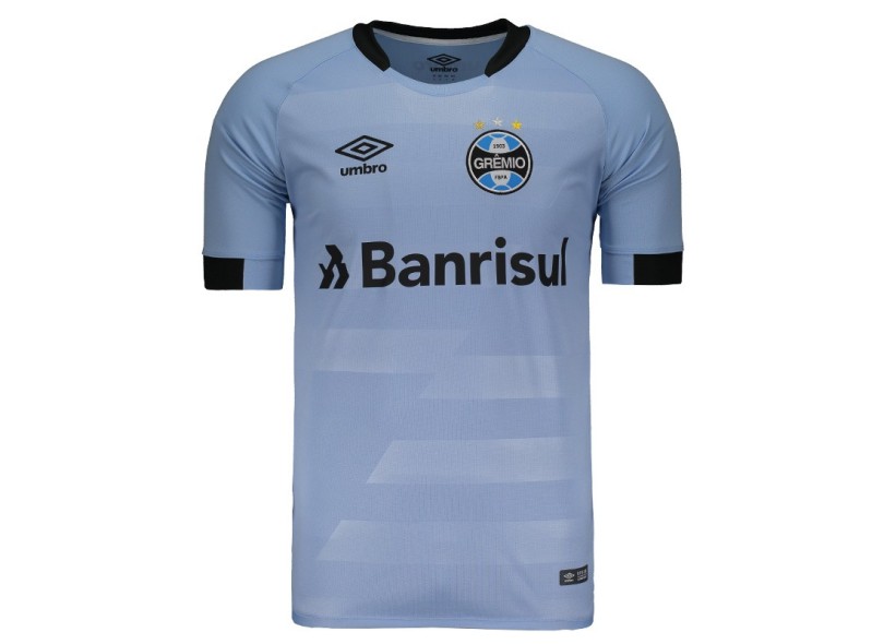 Camisa Torcedor Grêmio II 2017/18 Com Nome e Número Umbro