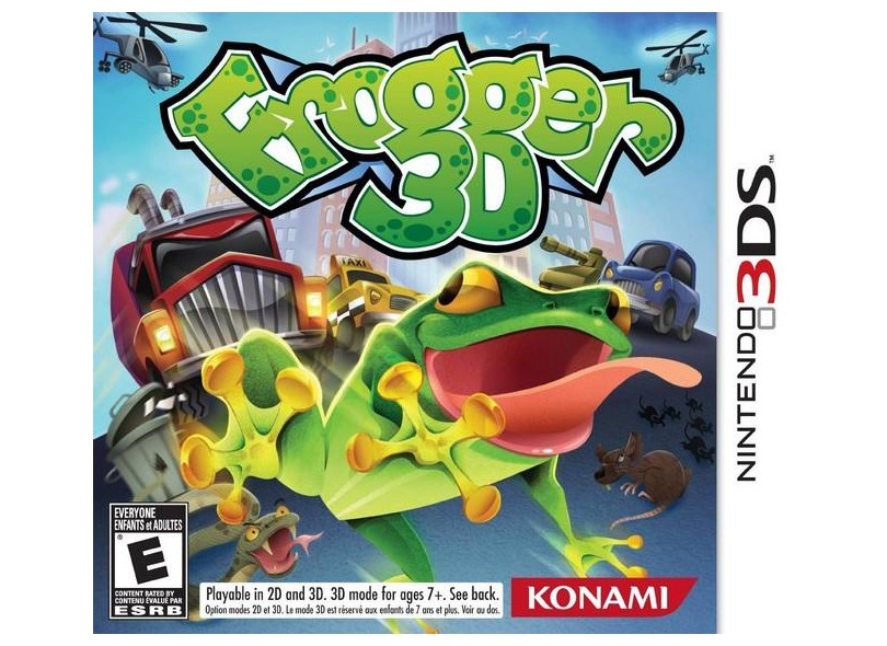 Jogo Frogger 3D Konami 3DS