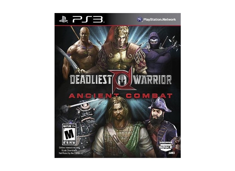 Jogo Deadliest Warrior - Ancient Combat Spike PlayStation 3