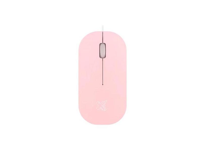 Mouse Maxprint Surface, 1200DPI, 3 Botões, USB, Rosa - 60000136