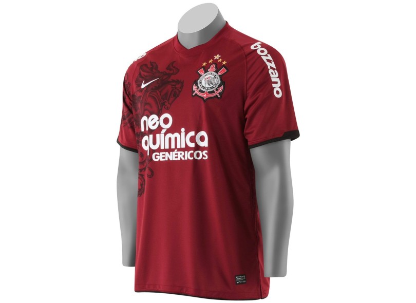 Camisa Jogo Corinthians III 2011 sem Número Nike