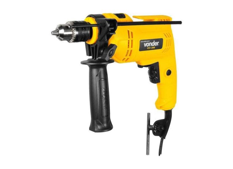 Furadeira Com Impacto Reversível 10Mm 3/8 Vonder Fiv595N