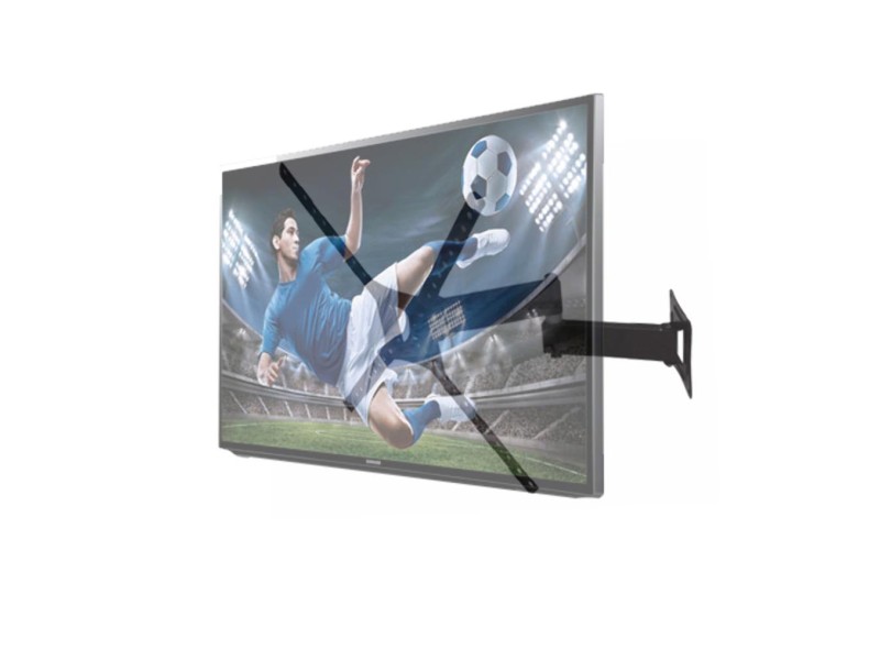 Suporte para TV LCD/LED/Plasma Parede Articulado 10 a 55 Importado Bi-Articulado