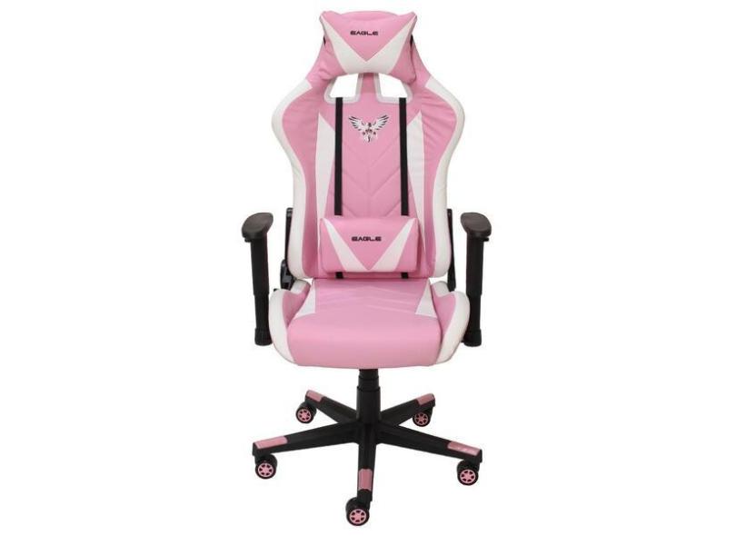 Cadeira Gamer Pro Eaglex Girat ria Reclin vel Com Ajuste De A