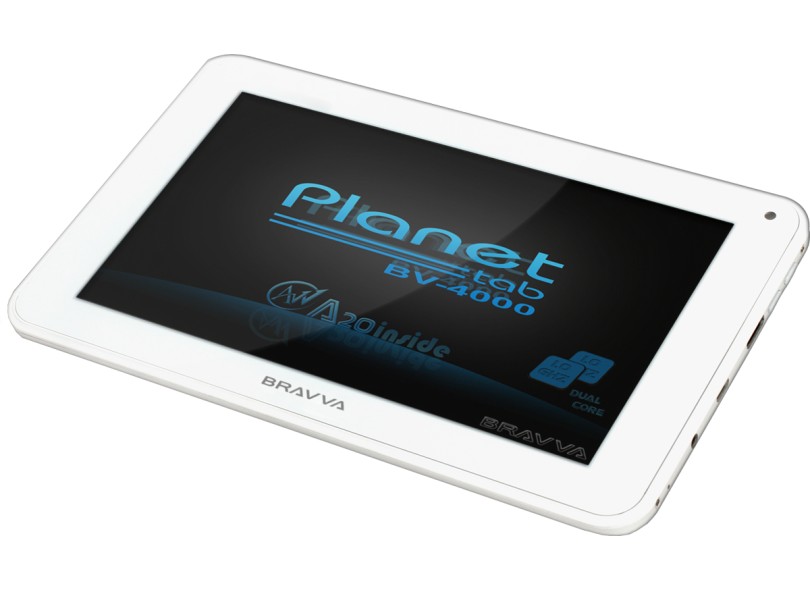 Tablet Bravva Planet Tab Wi-Fi 8 GB TFT 7" Android 4.2 (Jelly Bean Plus) BV-4000X