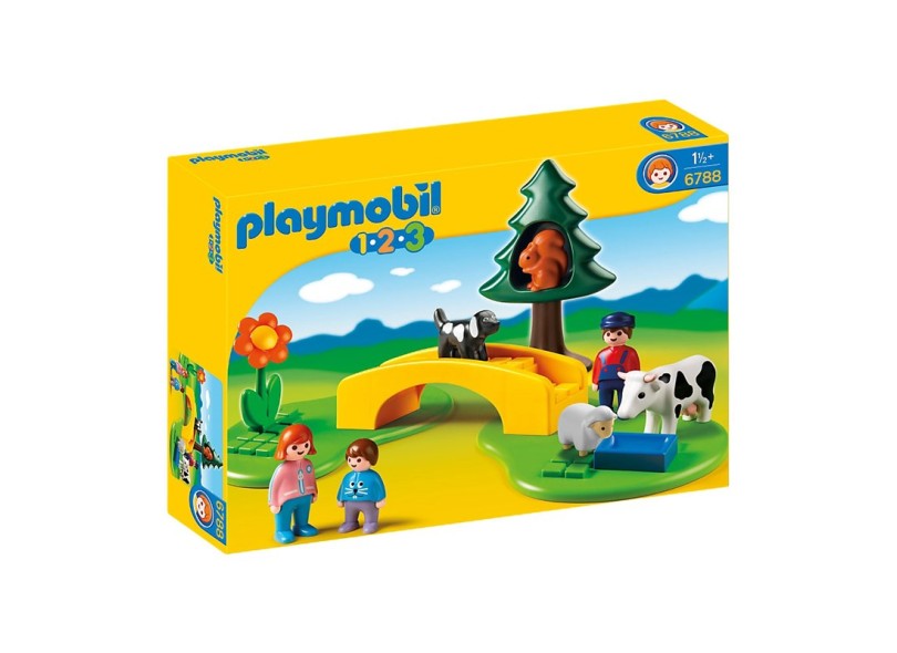 Boneco Playmobil 123 Ponte no Parque 6788 - Sunny