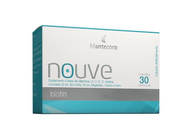 Suplemento Vitamínico Nouve Biotin 30 Cápsulas em Promoção é no Buscapé