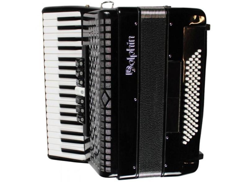 Acordeon Dolphin 80 Baixos 6415 BK