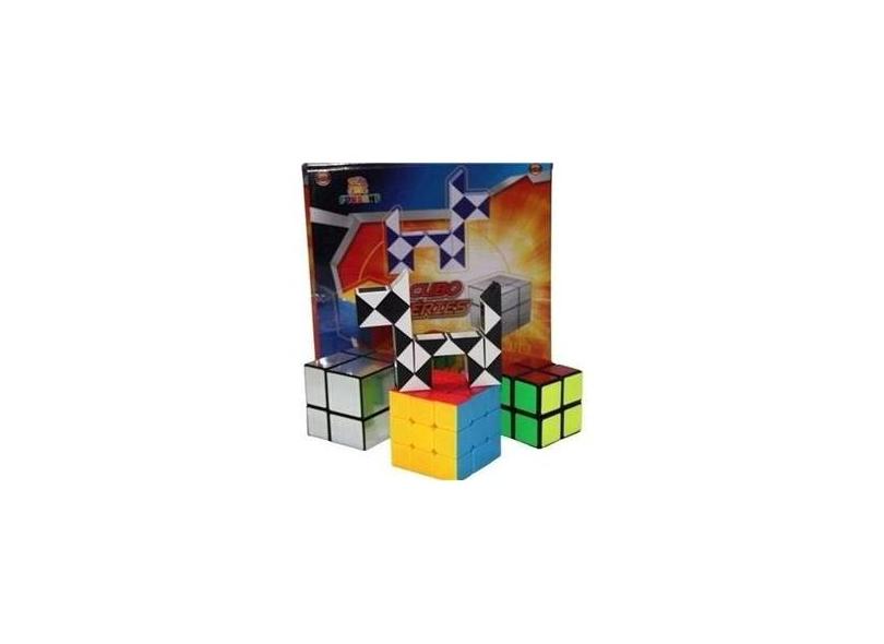 Kit Cubo Mágico Profissional Brinquedo Puzzle