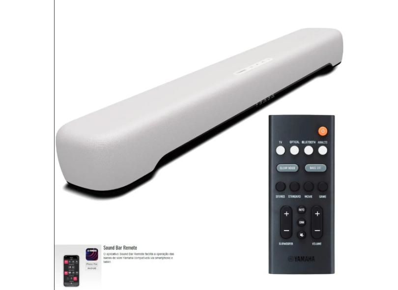 Home Theater Soundbar Yamaha 100 W 1 HDMI SR-C20A
