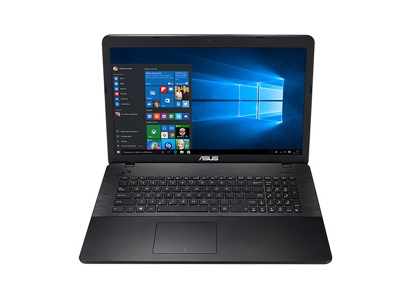 Notebook Asus X Intel Core i5 5200U 6 GB de RAM HD 1 TB LED 17.3 " GeForce 920M Windows 10 Home X751LJ