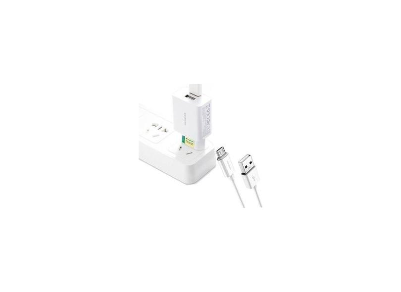 Kit Carregador + Cabo Micro-usb - 12w, 2xusb Anatel Rock com o Melhor ...