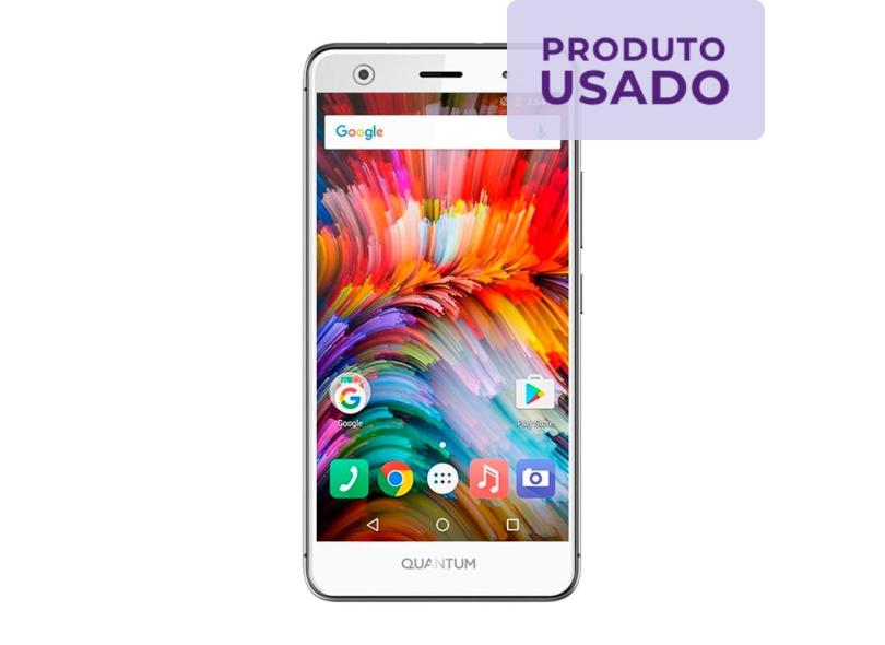 Smartphone Quantum MUV UP Usado 32GB 13.0 MP Frontal 2 Chips Android 7.0 (Nougat)