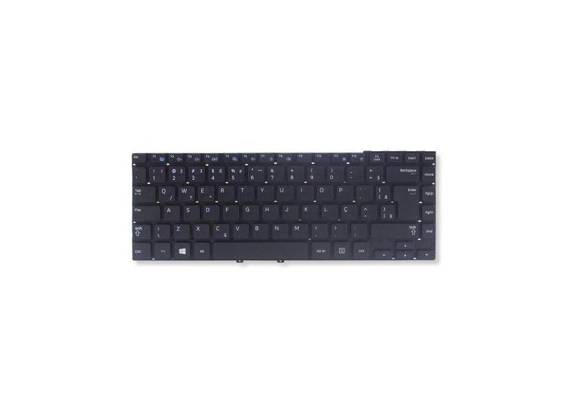 Teclado para Notebook bringIT compatível com Samsung AtivBook NP270E4E