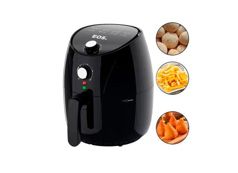 Fritadeira  Air Fryer Eos Eaf40p Panela Grande 4 Litros  1500 Watts 11