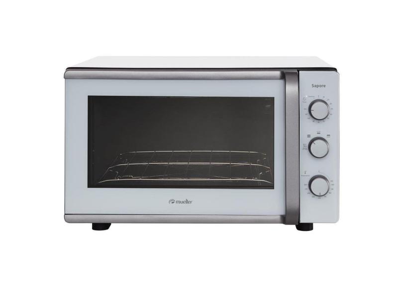 Forno Elétrico Sapore 44 Litros Com Grill E Timer Mueller Branco 220v