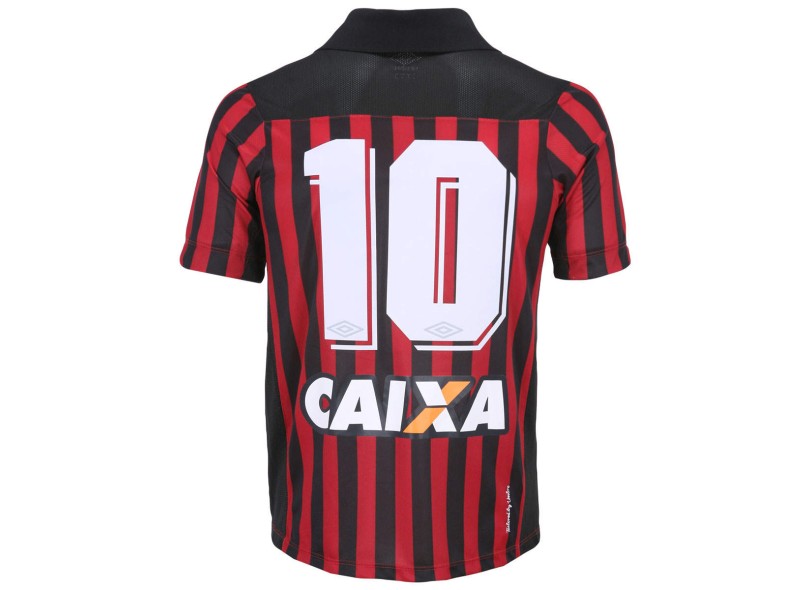 Camisa Jogo Atlético Paranaense I 2014 com Número Umbro