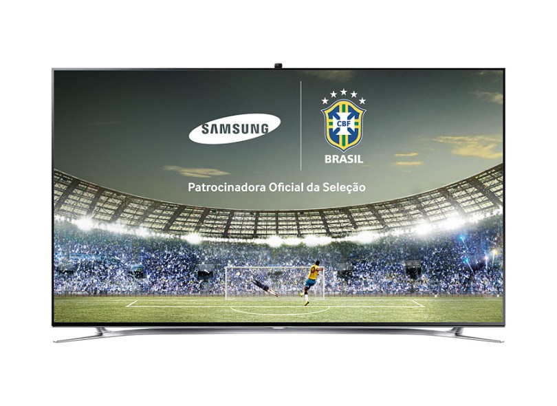 TV LED 55" Smart TV Samsung Série 8000 3D Full HD 4 HDMI UN55F8000
